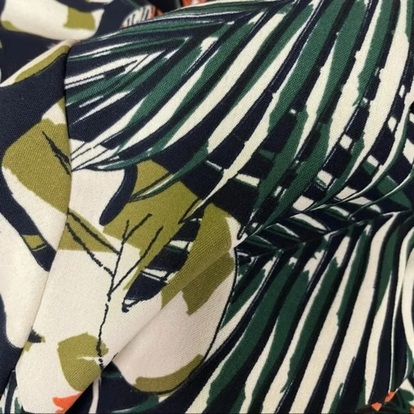 Cynthia Rowley Tropical Print Blazer Jacket Small - Picture 6 of 10